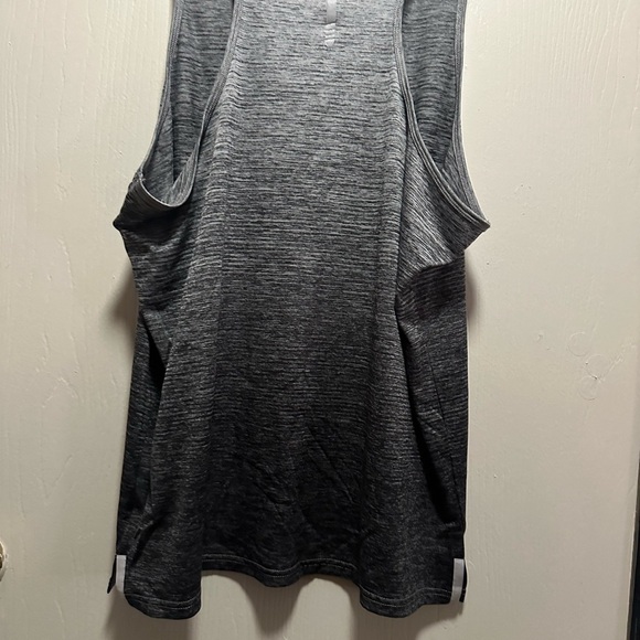 BCG Men's Gray to Black Gradient Athletic Tank Top - Size Medium - Racerback - Picture 5 of 16